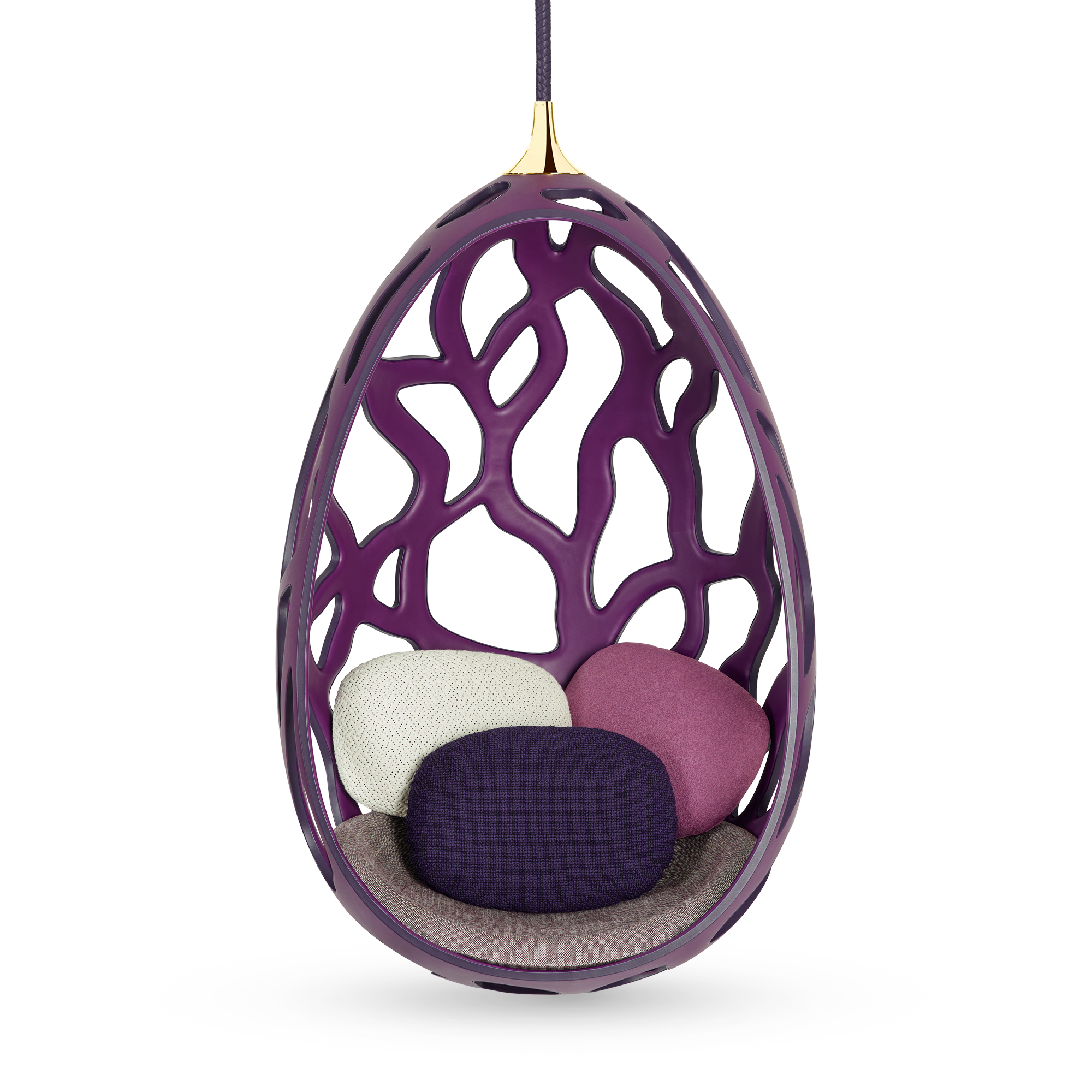 Cocoon par Fernando et Humberto Campana Cuir de veau Maison de luxe